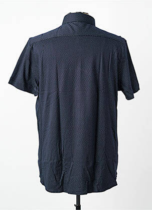 Chemise manches courtes imprimé fantaisie vert DESOTO homme
