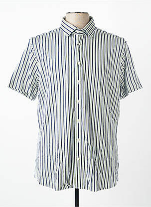 Chemise manches courtes coupe droite vert DESOTO homme