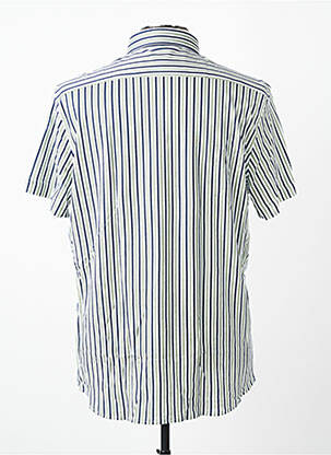 Chemise manches courtes coupe droite vert DESOTO homme