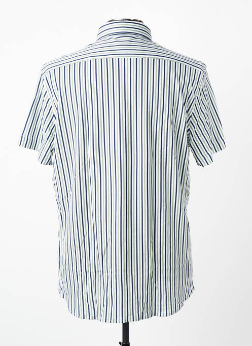 Chemise manches courtes coupe droite vert DESOTO homme