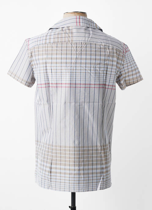 Chemise manches courtes poches gris MBM homme