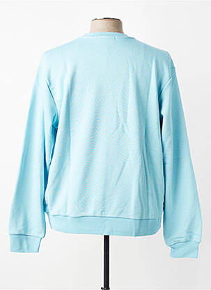 Sweat-shirt stretch manches longues bleu MBM homme