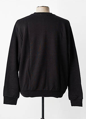 Sweat-shirt stretch manches longues noir MBM homme