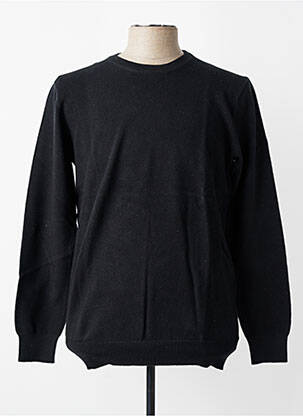 Pull stretch manches longues noir MBM homme