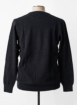 Pull stretch manches longues noir MBM homme