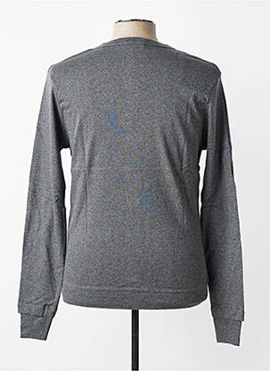 Gilet manches longues col v gris MBM homme