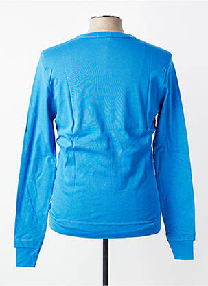Gilet manches longues col v bleu MBM homme