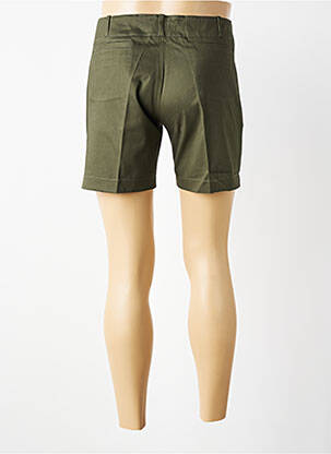 Bermuda coupe droite taille normale vert MBM homme