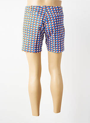 Short poches bleu DAVID DABY homme
