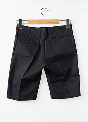 Bermuda coupe droite noir MBM homme