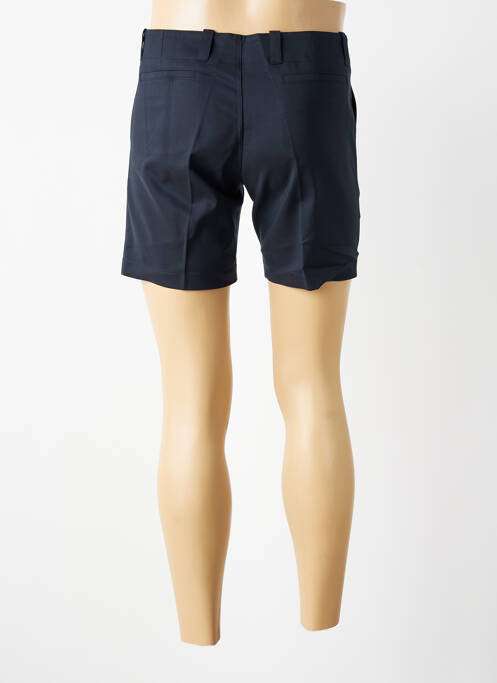 Bermuda coupe droite bleu MBM homme