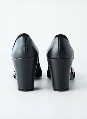 Escarpins nubuck talon de 7 à 9cm noir ATELIERS TERSI femme