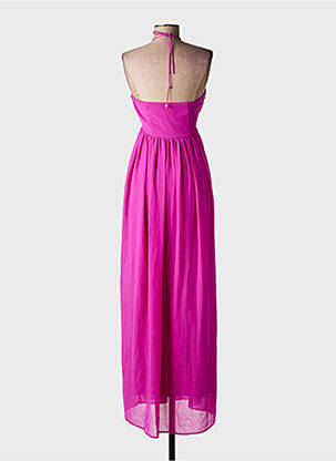 Robe longue sans manche sans manche rose ONE STEP femme