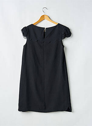 Robe courte manches courtes manches courtes noir MADEMOISELLE.R femme
