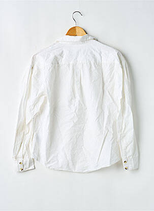Chemisier coupe cintrée manches longues blanc BA&SH femme
