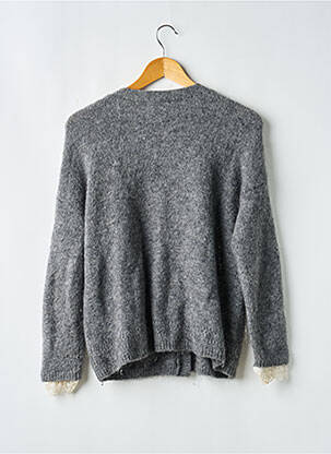 Gilet manches longues stretch gris SÉZANE femme