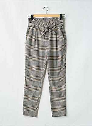 Pantalon droit stretch taille normale noir VERO MODA femme