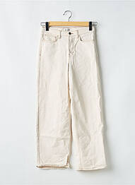 Jeans coupe large  taille normale beige LE PANTALON femme