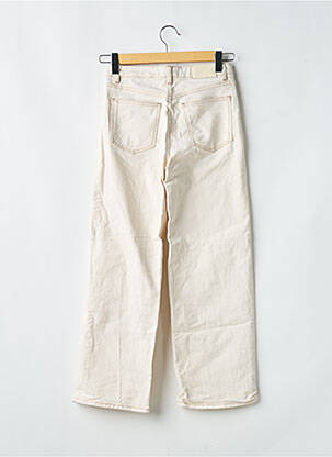 Jeans coupe large  taille normale beige LE PANTALON femme