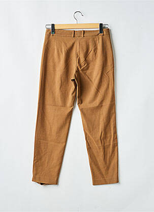 Pantalon droit stretch taille normale marron MANGO femme