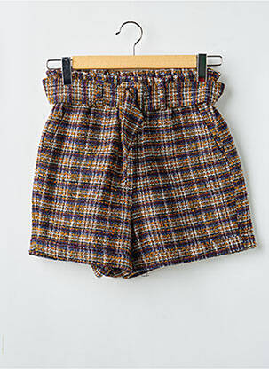 Short taille normale taille normale marron CALIPIGE femme