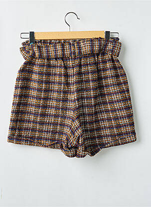 Short taille normale taille normale marron CALIPIGE femme