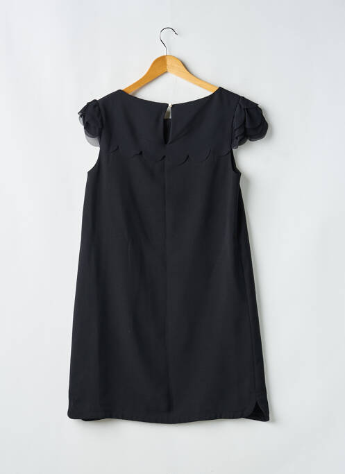 Robe courte manches courtes manches courtes noir MADEMOISELLE.R femme