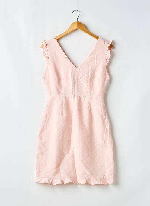 Robe courte sans manche sans manche rose SUNCOO femme