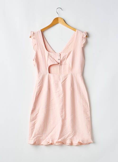 Robe courte sans manche sans manche rose SUNCOO femme