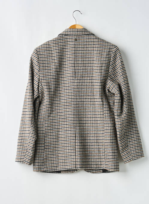 Blazer finition intérieure doublée gris ONE STEP femme