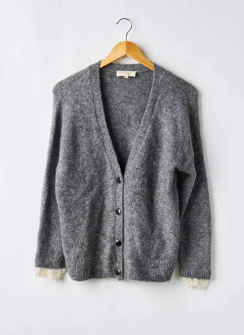 Gilet manches longues stretch gris SÉZANE femme
