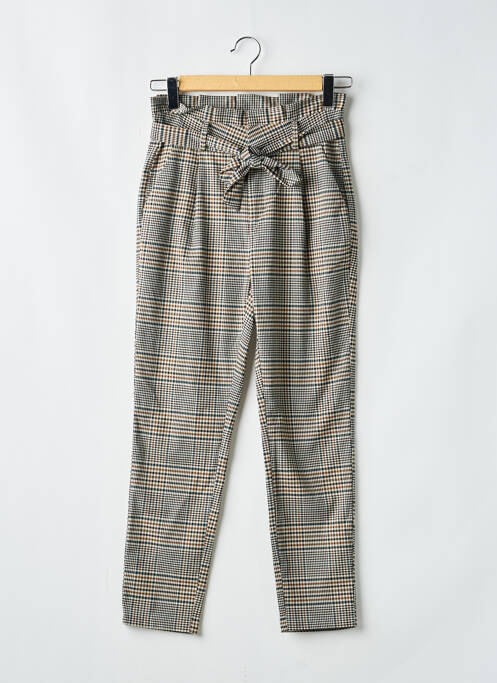 Pantalon droit stretch taille normale noir VERO MODA femme