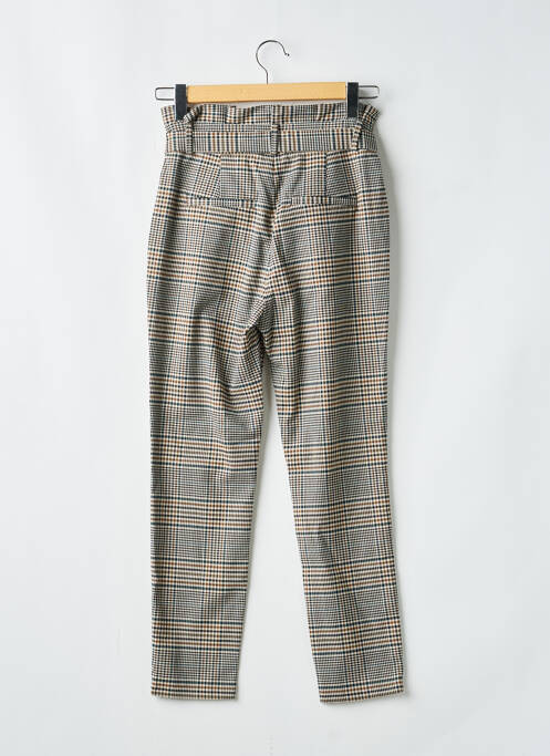 Pantalon droit stretch taille normale noir VERO MODA femme