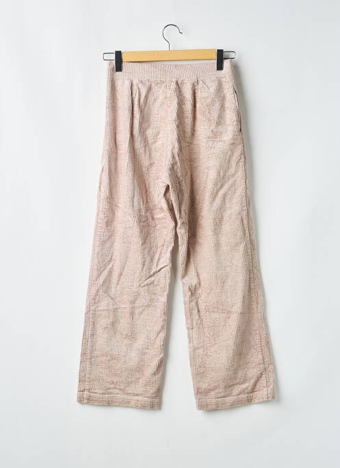 Pantalon large poches taille normale beige SANDERY femme