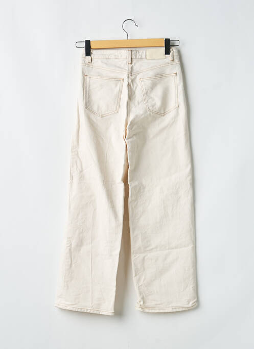 Jeans coupe large  taille normale beige LE PANTALON femme