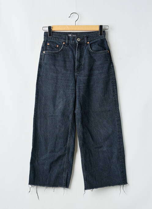 Jeans coupe large  taille normale noir ZARA femme