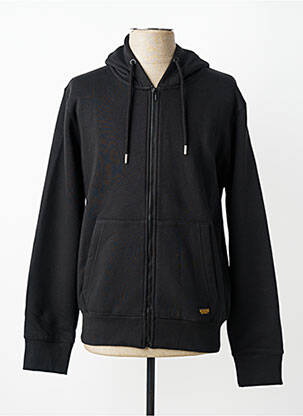 Veste casual coupe droite noir DAYTONA homme