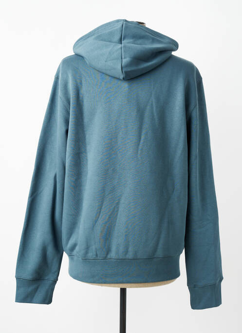 Veste casual coupe droite bleu DAYTONA homme