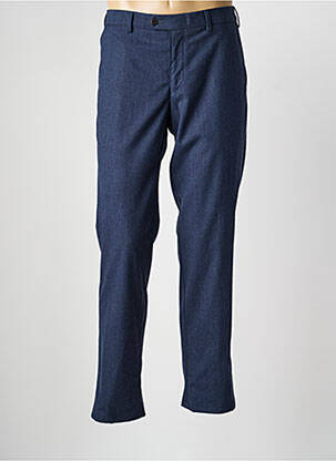 Pantalon chino tissage chiné taille normale bleu MMX homme