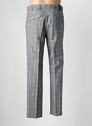Pantalon chino tissage chiné taille normale gris MMX homme