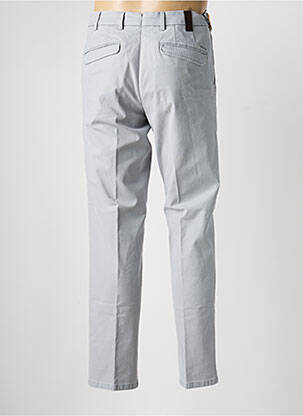 Pantalon chino tissage chiné taille normale gris MMX homme