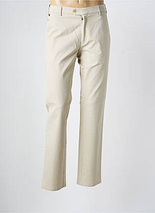 Pantalon chino bio taille normale beige MEYER homme