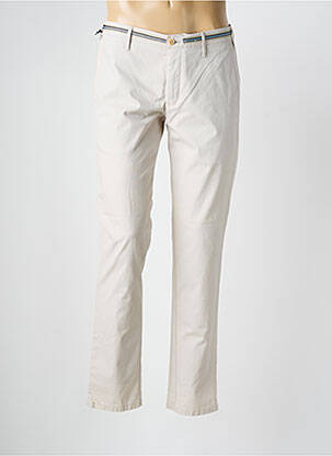 Pantalon chino bio taille normale beige MMX homme