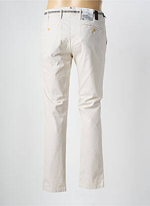Pantalon chino bio taille normale beige MMX homme