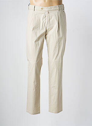 Pantalon chino bio taille normale beige MEYER homme