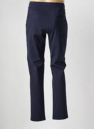 Pantalon chino stretch taille normale bleu MEYER homme