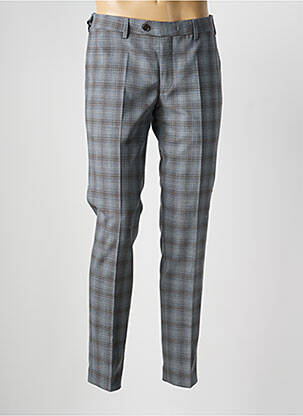 Pantalon droit tissage chiné taille normale gris MMX homme