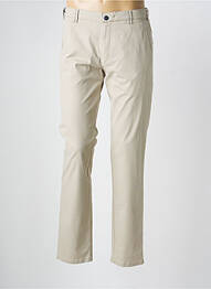 Pantalon chino bio taille normale beige MEYER homme