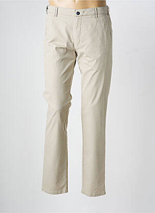 Pantalon chino bio taille normale beige MEYER homme