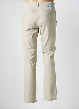 Pantalon chino bio taille normale beige MEYER homme